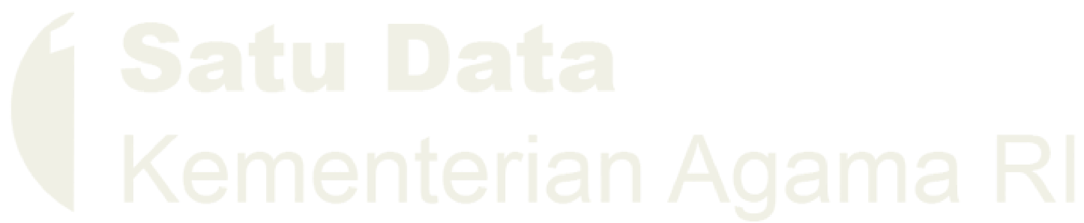 Satu Data Kemenag